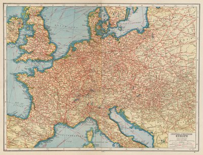 Europa centrale e occidentale, ferrovie da English School
