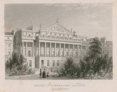 Centro di Cumberland Terrace, Regents Park, Londra da English School