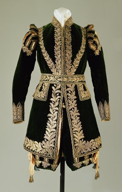 Costume cerimoniale, 1821 da English School