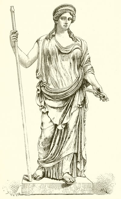 Cerere trovata a Ostia nel 1856 (Museo del Vaticano) da English School