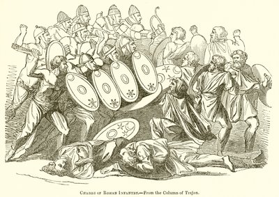 Carica della fanteria romana da English School