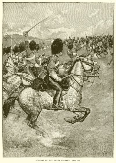 La carica della brigata pesante da English School