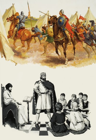 Carlo Magno da English School