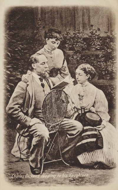 Charles Dickens (1812-1870), romanziere inglese da English School