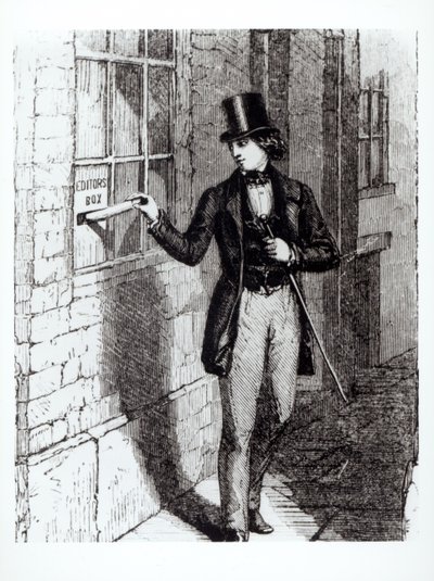 Charles Dickens presenta le sue storie da English School