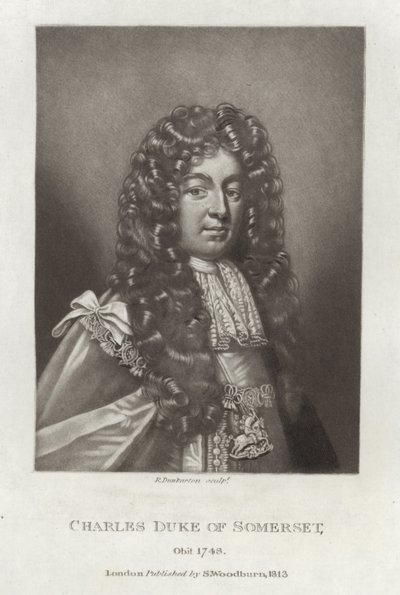 Charles Duca di Somerset da English School