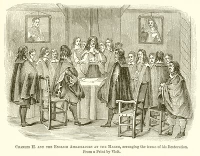 Carlo II e gli Ambasciatori Inglesi all