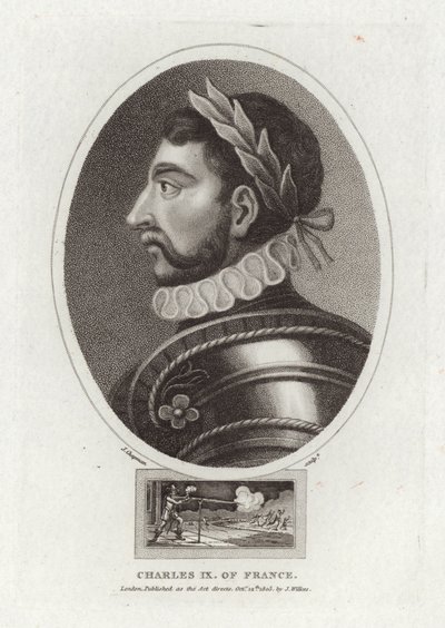 Carlo IX di Francia da English School