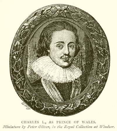 Carlo I, come Principe di Galles da English School