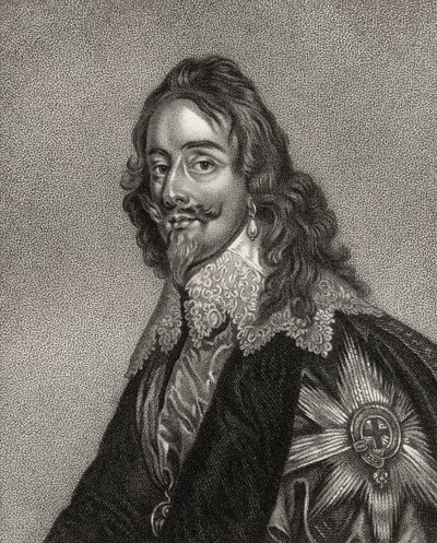 Carlo I, inciso da Bocquet, da 