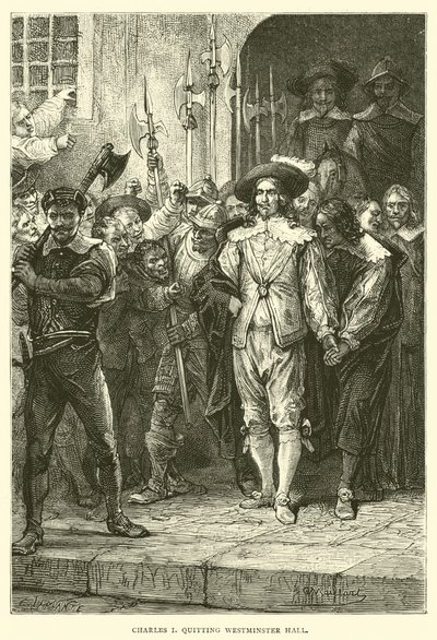 Carlo I lascia Westminster Hall da English School