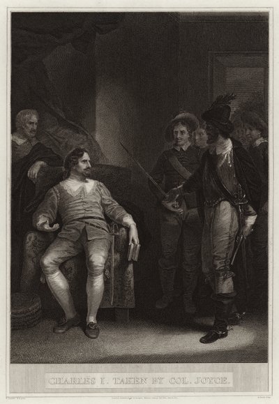 Carlo I catturato da Col Joyce da English School