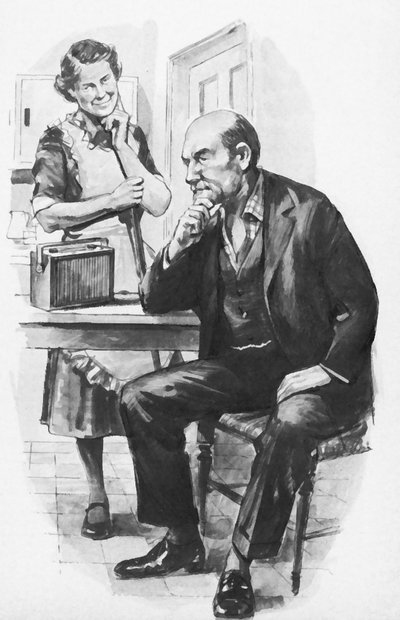 Charles Ives, ascoltando la sua sinfonia più famosa alla radio della domestica da English School