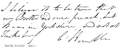 Charles Kemble (attore) da English School