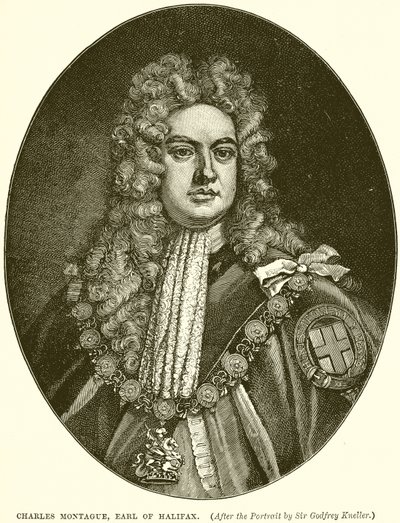 Charles Montague, conte di Halifax da English School