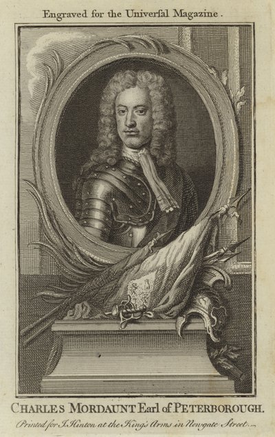 Charles Mordaunt, Conte di Peterborough da English School