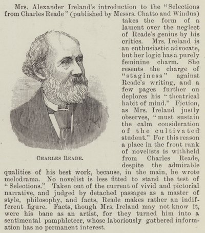 Charles Reade da English School
