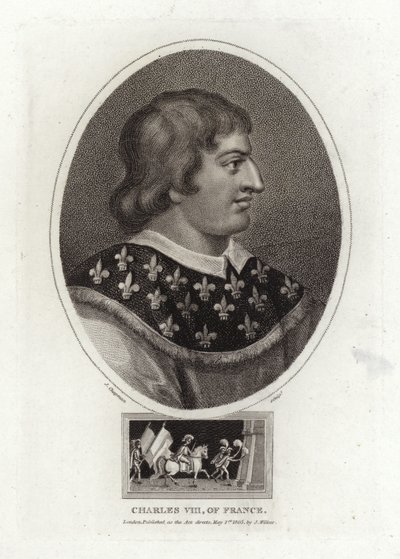 Carlo VIII di Francia da English School