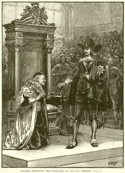 Carlo chiede la resa dei Cinque Membri da English School