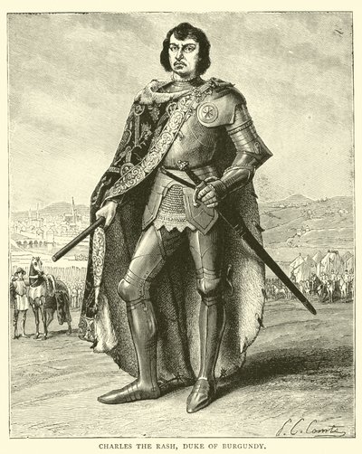 Carlo il Temerario, Duca di Borgogna da English School