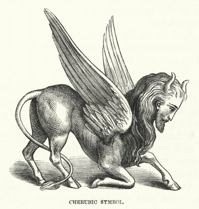 Simbolo Cherubico (incisione) da English School