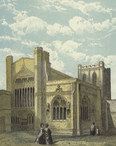 Cattedrale di Chester, Vista Sud-Ovest da English School
