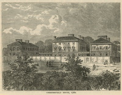 Chesterfield House, 1760 da English School
