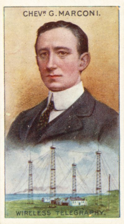 Chevalier Guglielmo Marconi, telegrafia senza fili da English School