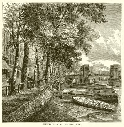 Cheyne Walk e Cadogan Pier da English School
