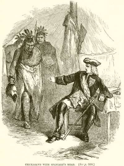 Chickasaw con testa di spagnolo da English School