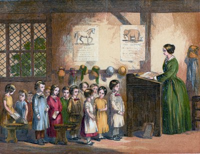 Bambini in cerca di una benedizione da English School
