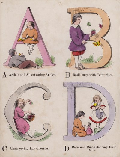 Alfabeto dei bambini da English School