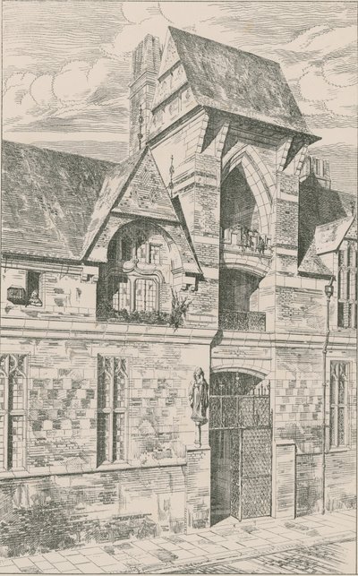Ospedale dei bambini, Mark Street, Finsbury da English School