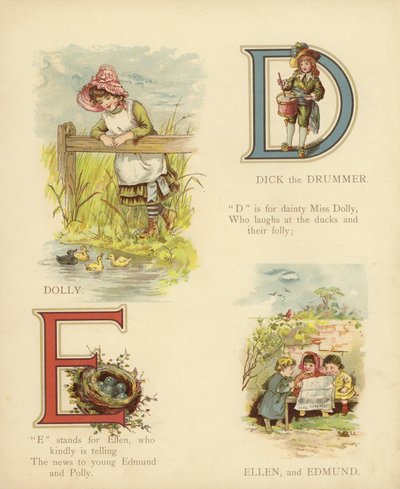 Nomi dei Bambini: Dick il Tamburino, Dolly, Ellen, Edmund da English School