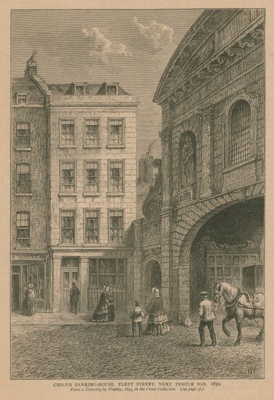 Childs Banking House in Fleet Street da English School