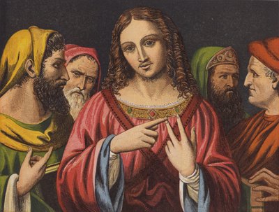 Cristo e i Dottori Ebrei da English School