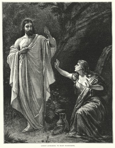 Cristo appare a Maria Maddalena da English School