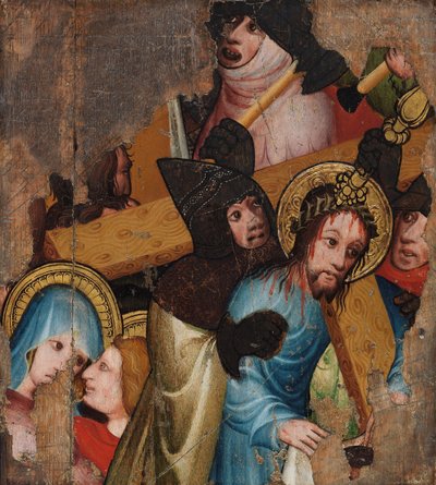 Cristo che porta la Croce, c.1400-25 da English School