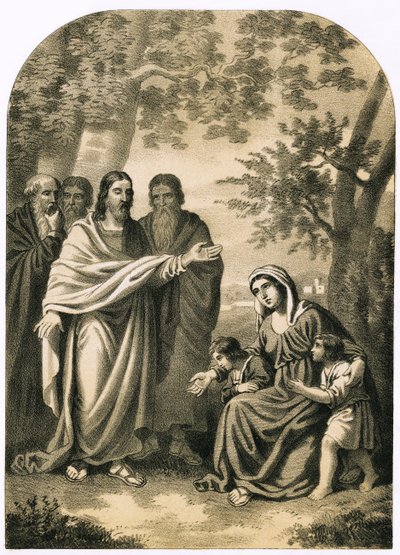 Cristo che benedice i bambini da English School