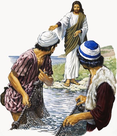 Cristo con i pescatori da English School