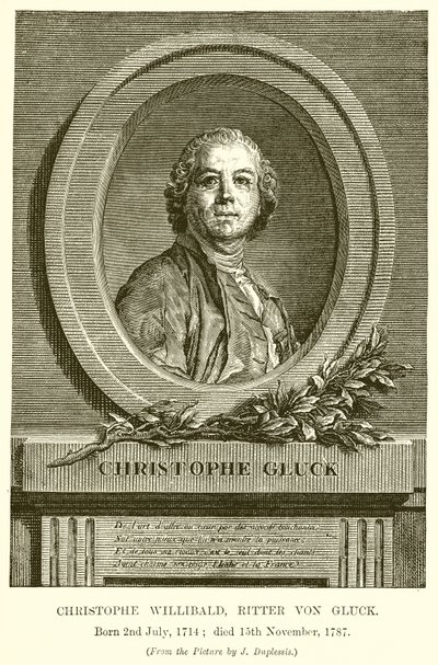 Christoph Willibald, Ritter von Gluck da English School