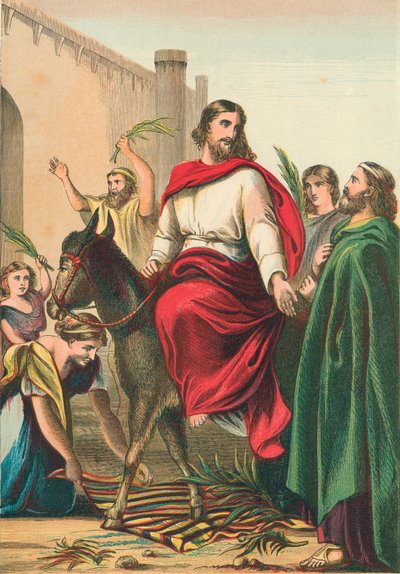 Ingresso di Cristo a Gerusalemme da English School