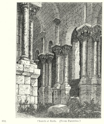 Chiesa di Roda (incisione) da English School