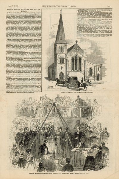 Chiesa per i marinai del porto di Londra da English School