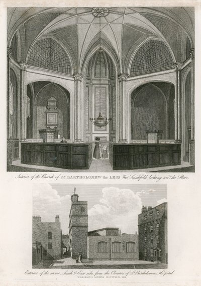 Chiesa di San Bartolomeo il Minore, West Smithfield da English School