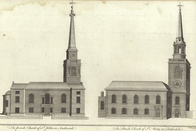 Chiesa di San Giovanni, Southwark e Chiesa di Santa Maria, Rotherhithe da English School