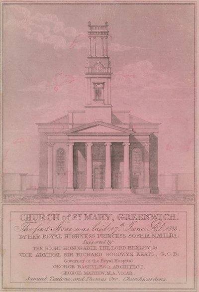Chiesa di Santa Maria, Greenwich da English School