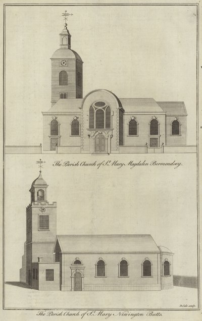 Chiesa di St Mary Magdalen, Bermondsey e Chiesa di St Mary, Newington Butts da English School