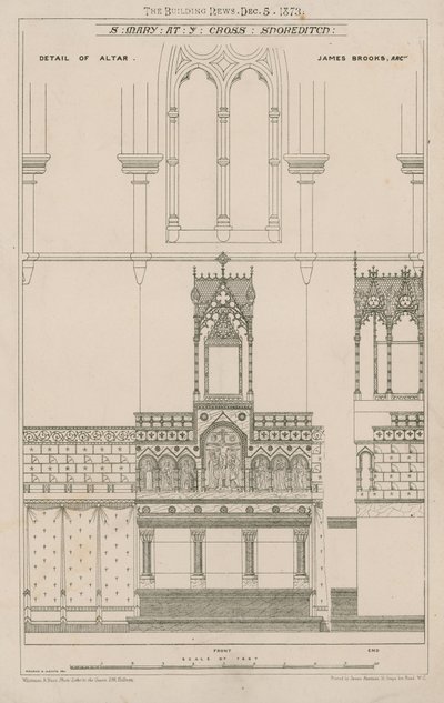 Chiesa di Santa Maria alla Croce, Shoreditch da English School