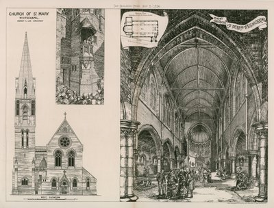 Chiesa di St Mary a Whitechapel da English School